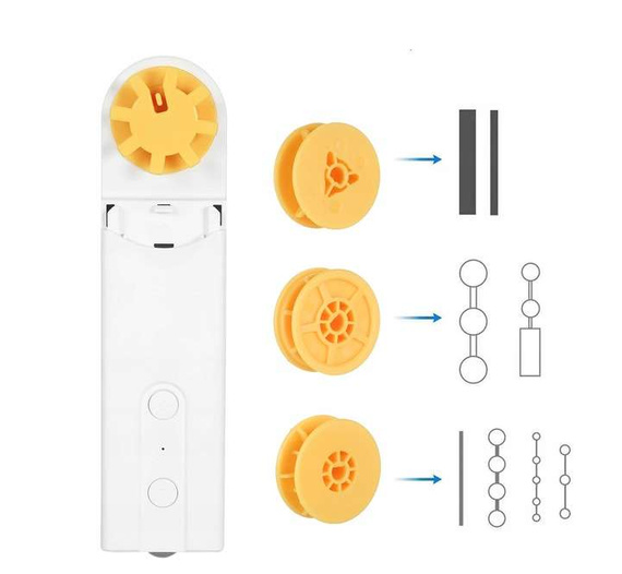 Inteligentny napęd - silnik do rolet i żaluzji z systemem łańcuszkowym, sterownik Bluetooth do aplikacji TUYA