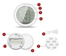 Czujnik temperatury wilgotności ZigBee TUYA LCD