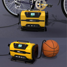 Kompresor samochodowy MBG line 845 PRO - sprężarka 12V/230V z funkcją dmuchawy - Latarka LED