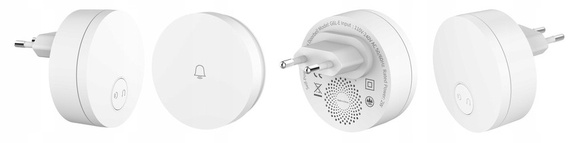 Bezprzewodowy dzwonek LINPTECH G6LW z WiFi kompatybilny z aplikacją TUYA SMART