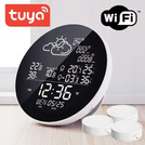 Stacja pogodowa pogody WIFI TUYA SMART 3x czujnik
