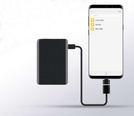 Dyktafon szpiegowski z detekcją dźwięku Q85 - podsłuch 32GB