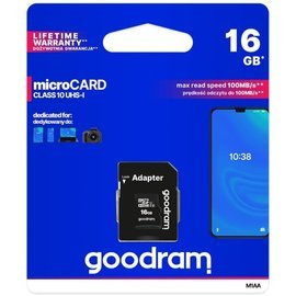 Karta pamięci 16GB GOODRAM microSD klasa 10