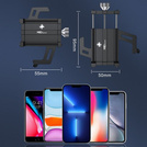 Aluminiowy uniwersalny uchwyt na telefon do roweru / hulajnogi / motocykla MBG line BM PRO MH29A