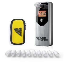 Alkomat elektrochemiczny AlcoForce EVO + ustniki gratis!