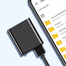 Mini dyktafon szpiegowski 16GB z detekcją dźwięku Q8