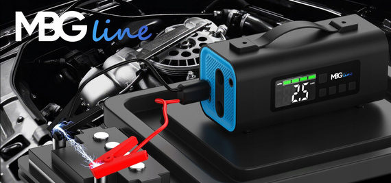 Jump Starter Kompresor Samochodowy Dmuchawa Pompka Powerbank - MBG Line 811 POWER