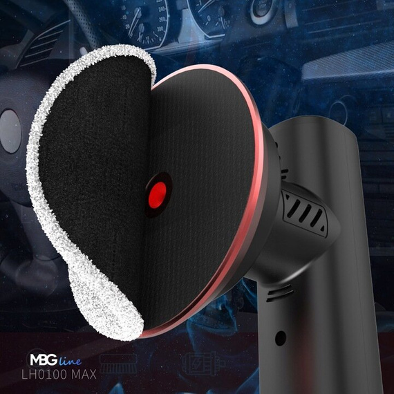 Bezprzewodowa akumulatorowa samochodowa maszyna polerska 30W - MBG line LH0100 MAX