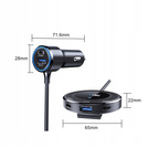 Rozdzielacz USB do zapalniczki samochodowej, ładowarka USB - MBG line C78 PRO