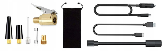 Bezprzewodowy kompresor / pompka elektryczna samochodowa i rowerowa – MBG Line 8466 PRO