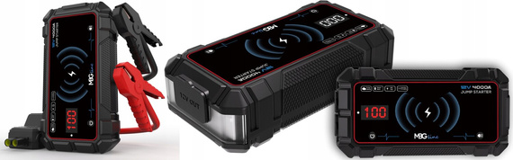 Jump Starter Wysokiej Mocy 74Wh Powerbank 20000mAh PD60W QC3.0 Rozruch Latarka LED - MBG line A37 MAX