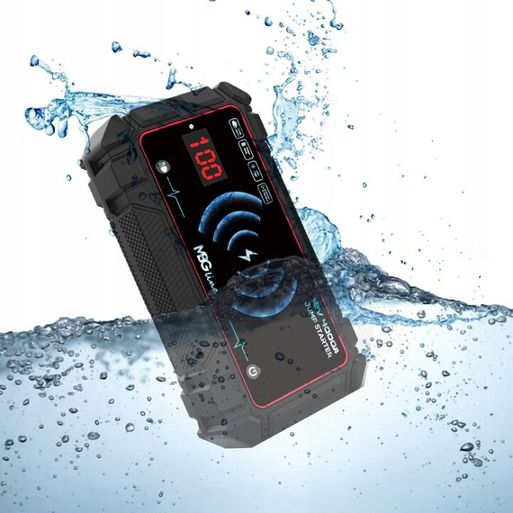 Jump Starter Wysokiej Mocy 74Wh Powerbank 20000mAh PD60W QC3.0 Rozruch Latarka LED - MBG line A37 MAX