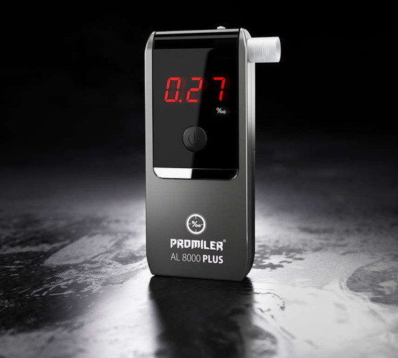 Alkomat elektrochemiczny Promiler AL-8000 PLUS + ustniki gratis!