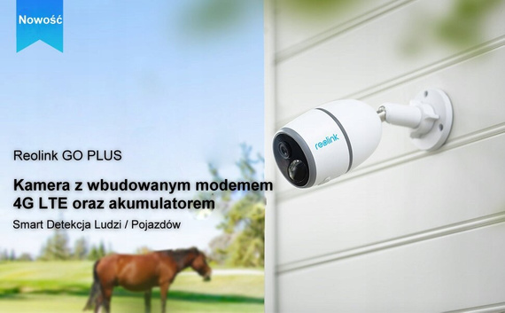 Kamera IP obrotowa GO PLUS LTE 4Mpx - monitoring zewnętrzny Reolink 