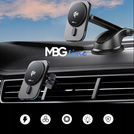 Uchwyt samochodowy na telefon iPhone z ładowarką indukcyjną MagSafe QI2 - MBG Line MBG-Q2