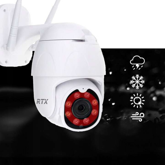 Kamera zewnętrzna RTX34AI - monitoring SmartCam kompatybilna z aplikacją TUYA SMART
