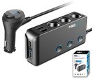 Rozdzielacz gniazda zapalniczki HC67C, 12-24V 4xUSB