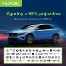HUXGO, bezprzewodowy adapter samochodowy 2w1, kompatybilny z CarPlay i Android Auto BY963A