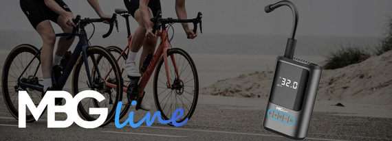 Bezprzewodowy kompresor / pompka elektryczna samochodowa i rowerowa – MBG Line 8466 PRO