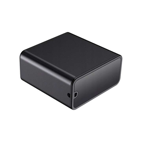 Dyktafon szpiegowski z detekcją dźwięku Q65 - podsłuch z magnesem i pamięcią 32GB