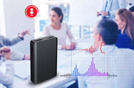 Dyktafon szpiegowski z detekcją dźwięku Q85 - podsłuch 32GB