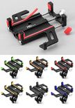 Aluminiowy uniwersalny uchwyt na telefon do roweru / hulajnogi / motocykla MBG line BM PRO MH29A