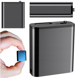 Mini dyktafon szpiegowski 16GB z detekcją dźwięku Q8
