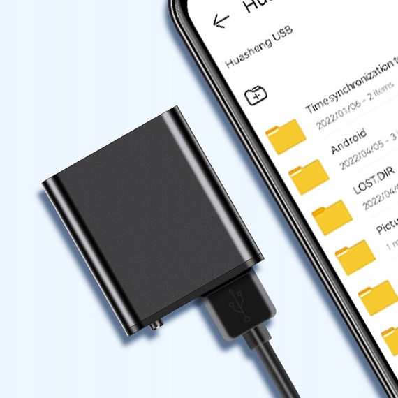 Mini dyktafon szpiegowski 16GB z detekcją dźwięku Q8
