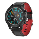 Smartwatch DT78 - zegarek elektroniczny, czarno-czerwony