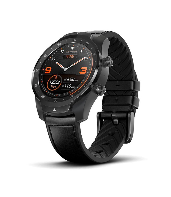 Smartwatch Mobvoi PRO 2020 - zegarek elektroniczny, czarny