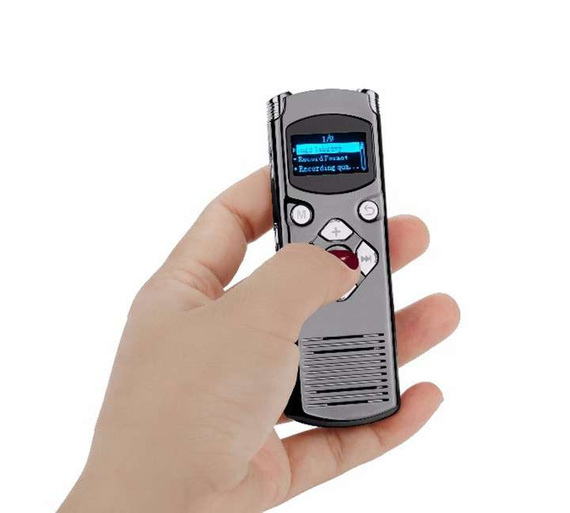 Dyktafon profesjonalny DVR-616 16GB - detekcja dźwięku