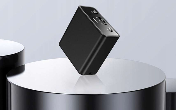 Dyktafon szpiegowski z detekcją dźwięku Q65 - podsłuch z magnesem i pamięcią 32GB