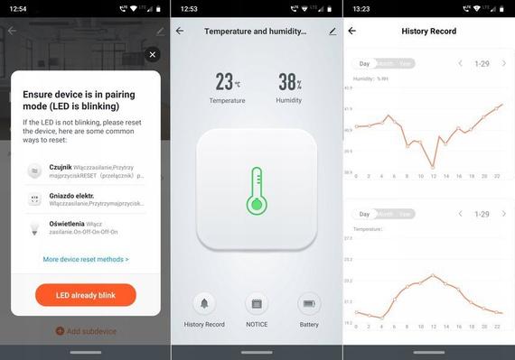 Czujnik PIR - detektor ruchu ZigBee kompatybilny z aplikacją TUYA SMART