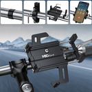 Aluminiowy uniwersalny uchwyt na telefon do roweru / hulajnogi / motocykla MBG line BM PRO MH29A