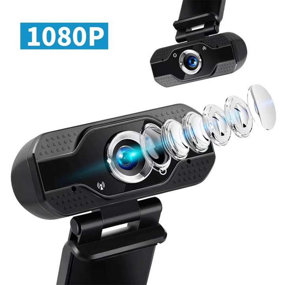 Kamera internetowa Full HD 1080p z mikrofonem