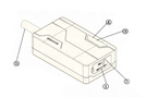 Lokalizator GSM TK311C - tracker GPS z pilotem zdalnego sterowania