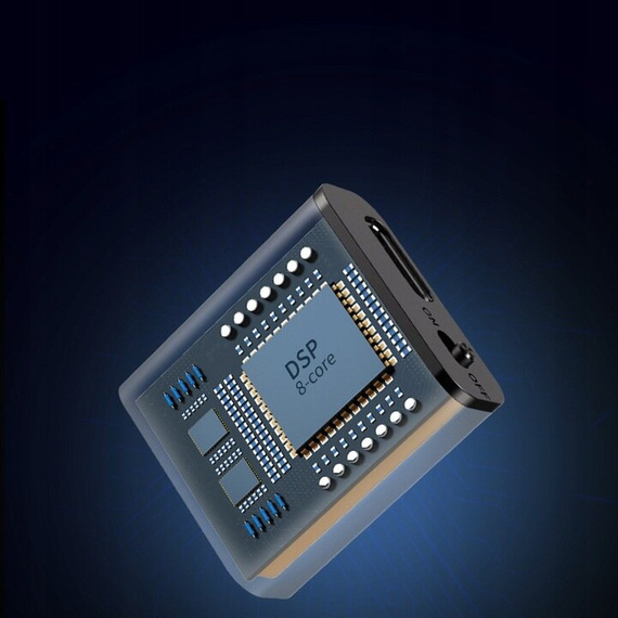 Mini dyktafon szpiegowski 16GB z detekcją dźwięku Q8