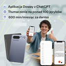 HUXGO Slim AI FW920E – ultracienki dyktafon cyfrowy z Bluetooth 5.3, 64 GB i funkcjami AI