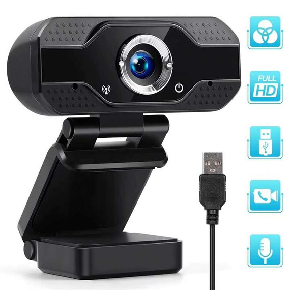 Kamera internetowa Full HD 1080p z mikrofonem