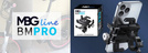 Aluminiowy uniwersalny uchwyt na telefon do roweru / hulajnogi / motocykla MBG line BM PRO MH29A