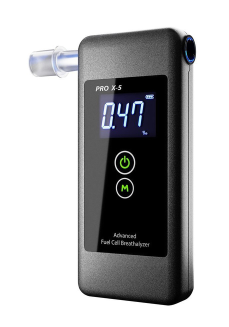 Alkomat elektrochemiczny AlcoFind PRO X-5 - ustniki gratis!