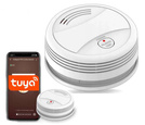 bezprzewodowy czujnik dymu WiFi kompatybilny z aplikacją TUYA HUXGO HXA443
