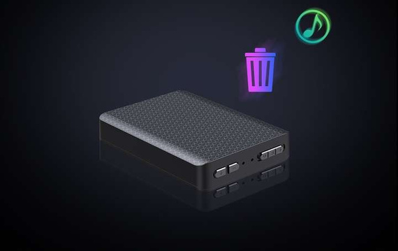 Dyktafon szpiegowski z detekcją dźwięku Q85 - podsłuch 32GB