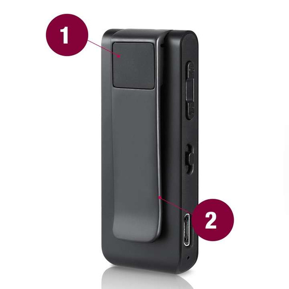 Profesjonalny dyktafon DVR309 - podsłuch 16GB