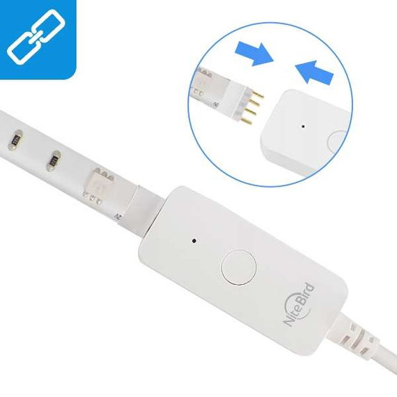 Taśma LED WiFi zdalne sterowanie - pasek 5m RGB kompatybilna z aplikacją TUYA SMART
