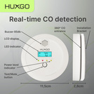 Czujnik czadu HUXGO HXAC03 - detektor tlenku węgla (CO)