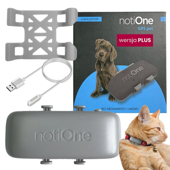 Lokalizator dla psa i kota notiOne GPS pet PLUS
