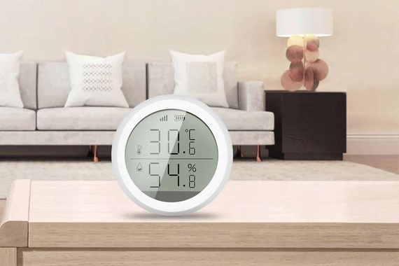 Czujnik temperatury wilgotności ZigBee TUYA LCD