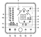 Termostat Pokojowy Regulator Temperatury WIFI 16A WHITE