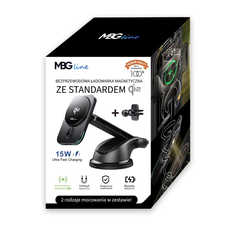Uchwyt samochodowy na telefon iPhone z ładowarką indukcyjną MagSafe QI2 - MBG Line MBG-Q2 pol_pl_Uchwyt-samochodowy-na-telefon-MagSafe-QI2-ladowarka-do-iPhone-1815_16